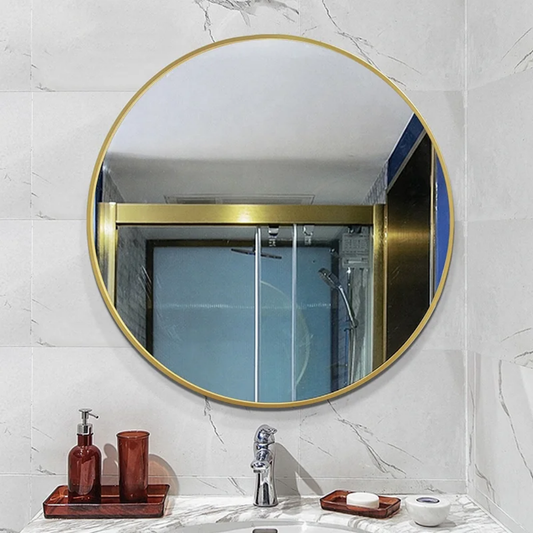 Contemporary Round Mirror