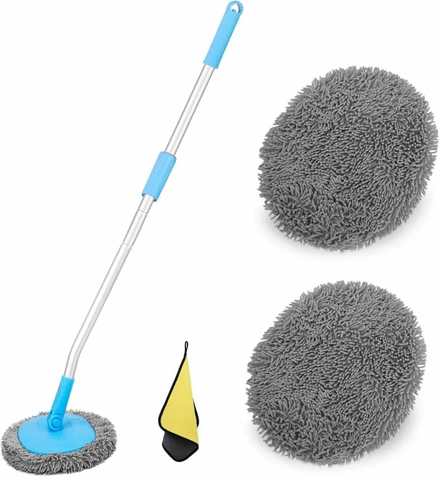180° Rotatable oval head cleaning mop | - Elegant Households KE