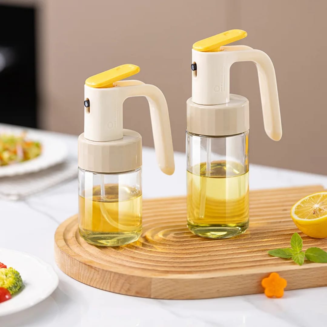 180ml Oil Spray Bottle – Fine Mist Dispenser for Cooking & Baking | - Elegant Households KE