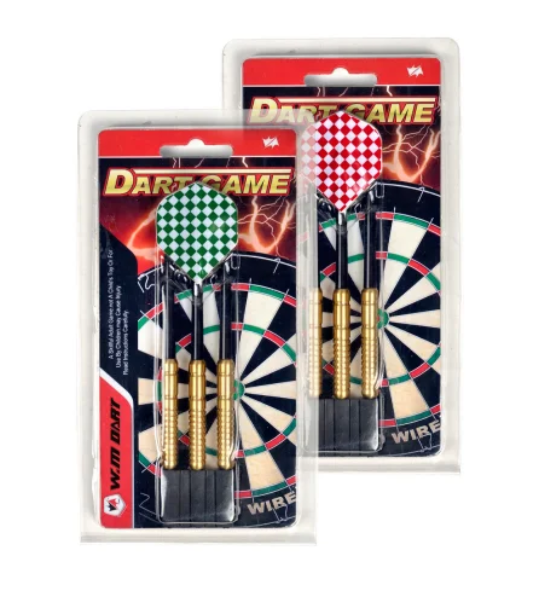 18g Dart Arrows – 3 Piece Steel Tip Dart Set | - Elegant Households KE