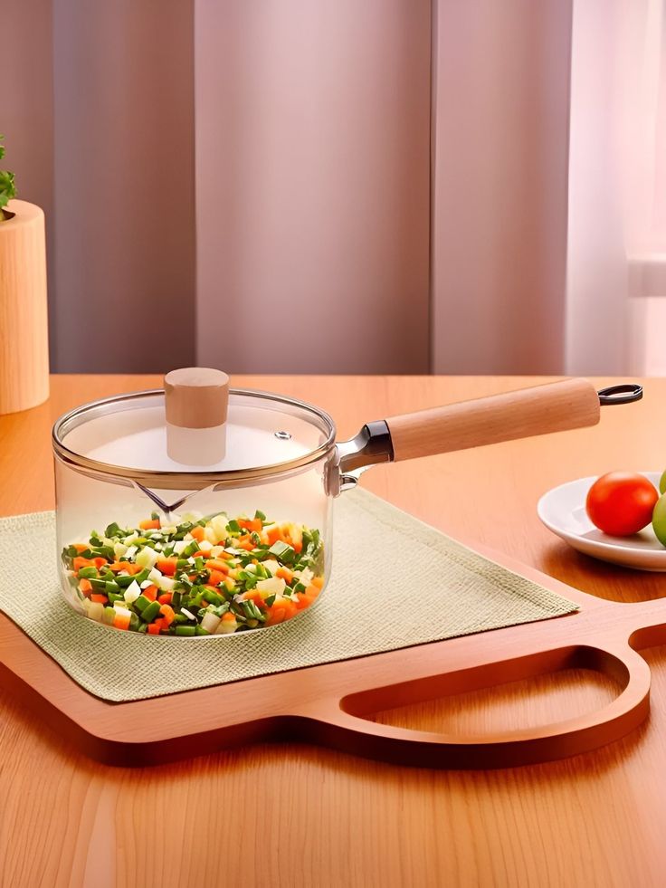 1.8L Borosilicate Glass Cookware – Durable & Elegant | - Elegant Households KE