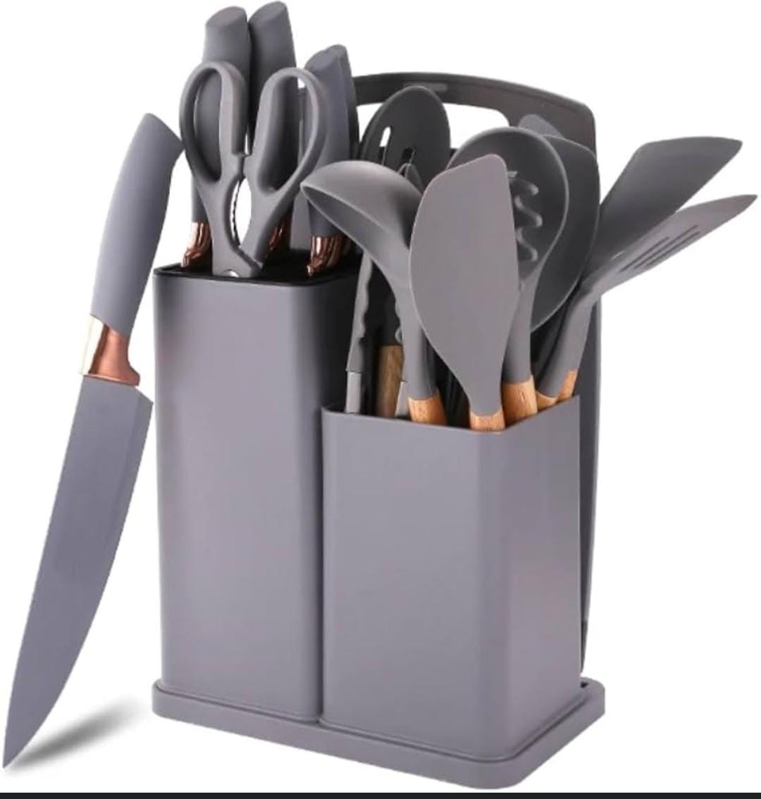 19 pc silicone spoon | - Elegant Households KE