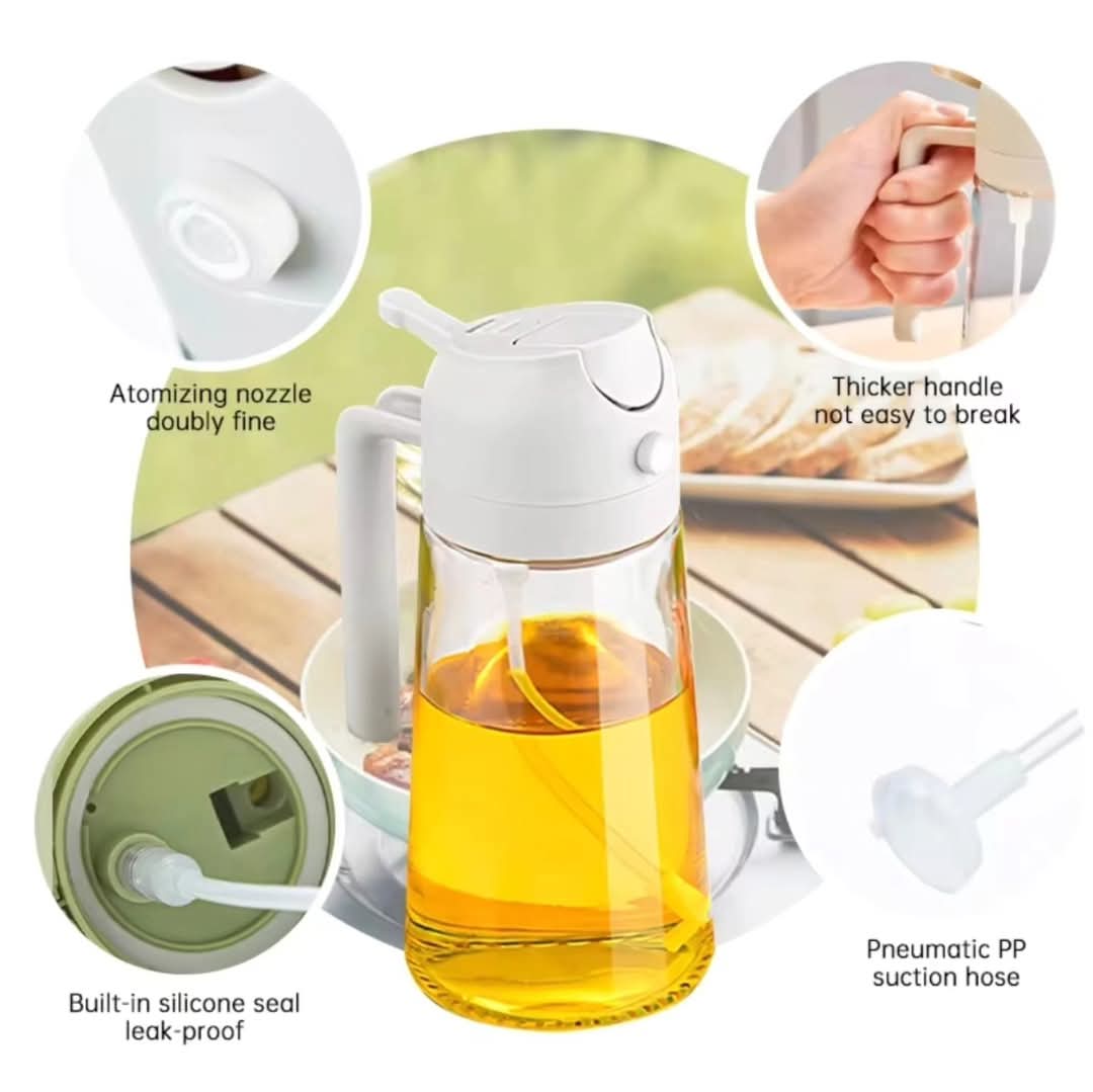2 in 1 oil / vinegar sprayer | - Elegant Households KE