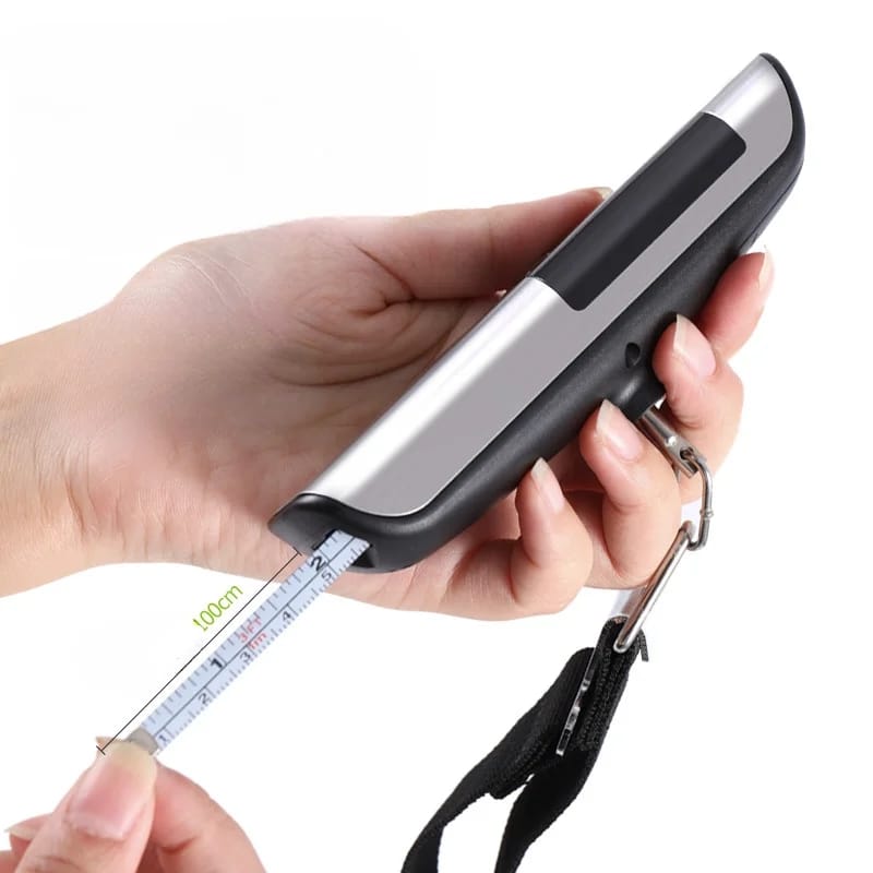 2 in 1 Portable Digital Luggage Scale for Travel With Tape measure Bags | - Elegant Households KE