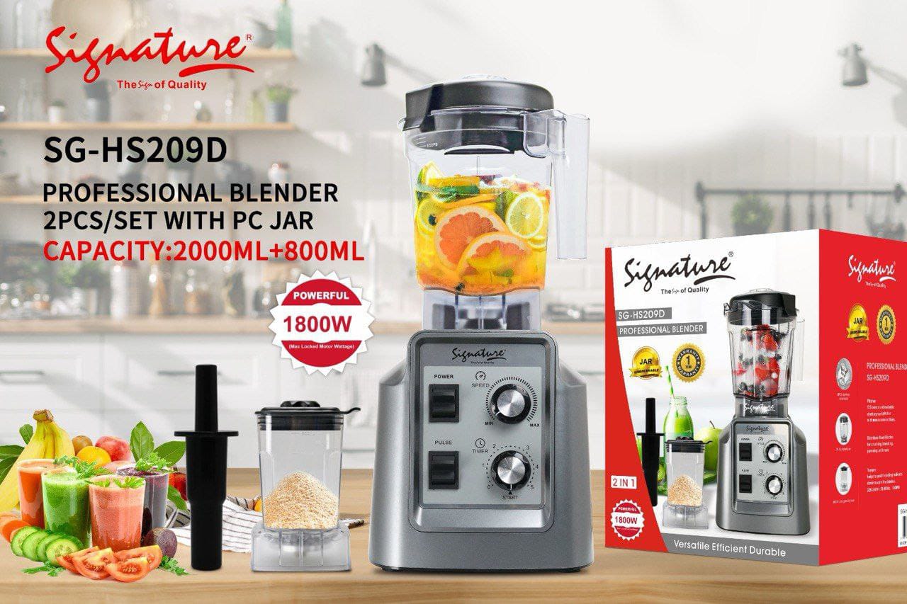 2 in 1 Professional / Commercial Blender | - Elegant Households KE
