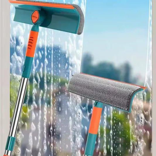 2 in 1 Telescopic Window cleaner/Wall Mop | - Elegant Households KE