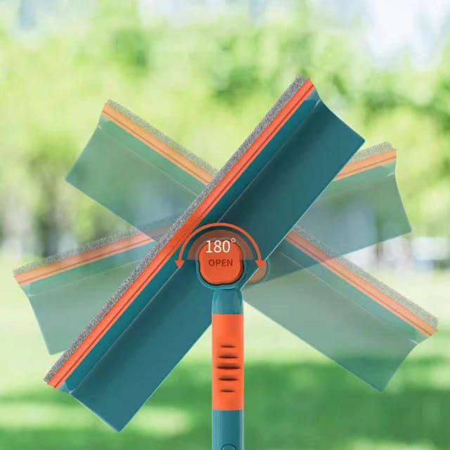2 in 1 Telescopic Window cleaner/Wall Mop | - Elegant Households KE