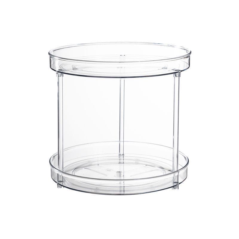 2 layer 360 Rotation Cabinet Turntable Organizer/Lazy Susan | - Elegant Households KE