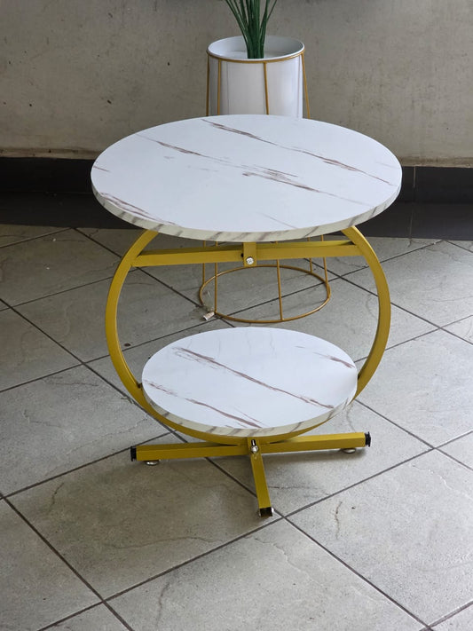 2 Layer Minimalist Side Table | - Elegant Households KE