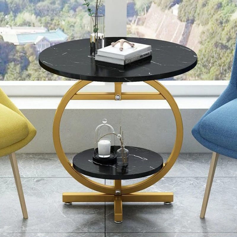 2 Layer Minimalist Side Table | - Elegant Households KE