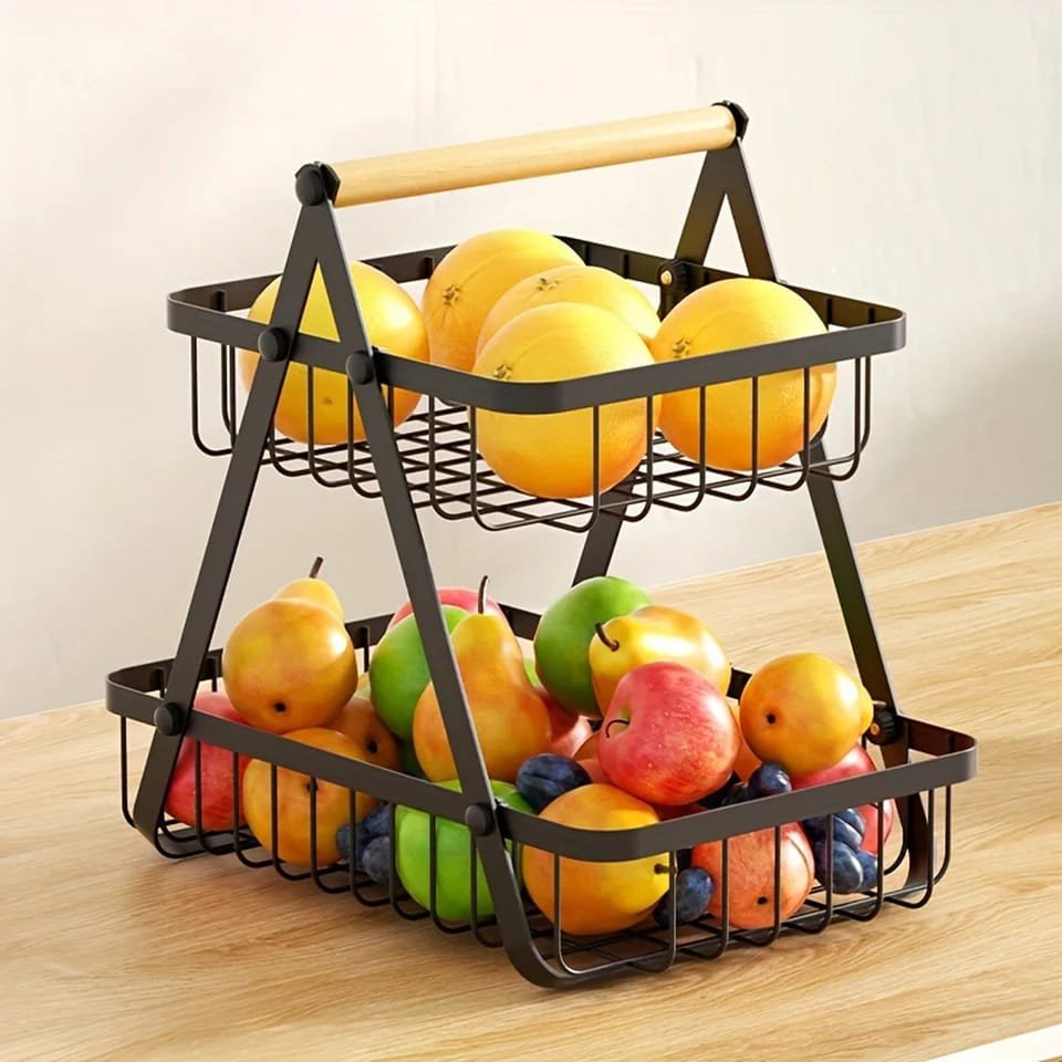 *2 layer multifunctional fruit/ Storage rack* | - Elegant Households KE