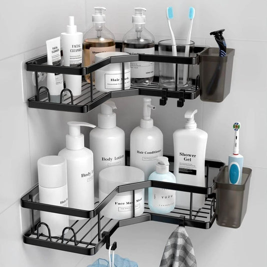 2 - Pack Shower Caddy Shelf | - Elegant Households KE
