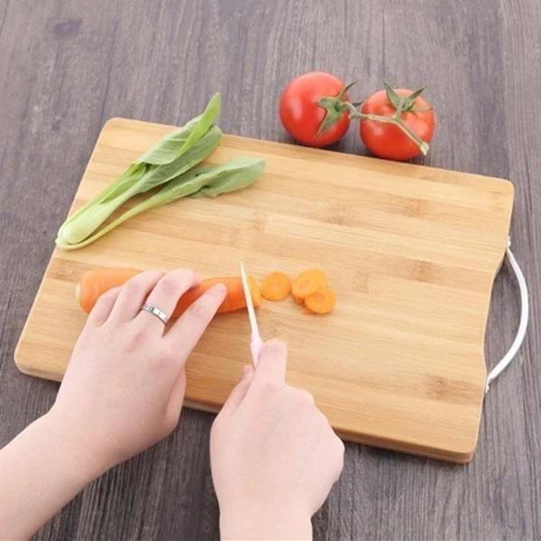 2 - Sided Wooden Bamboo Chopping Board | - Elegant Households KE