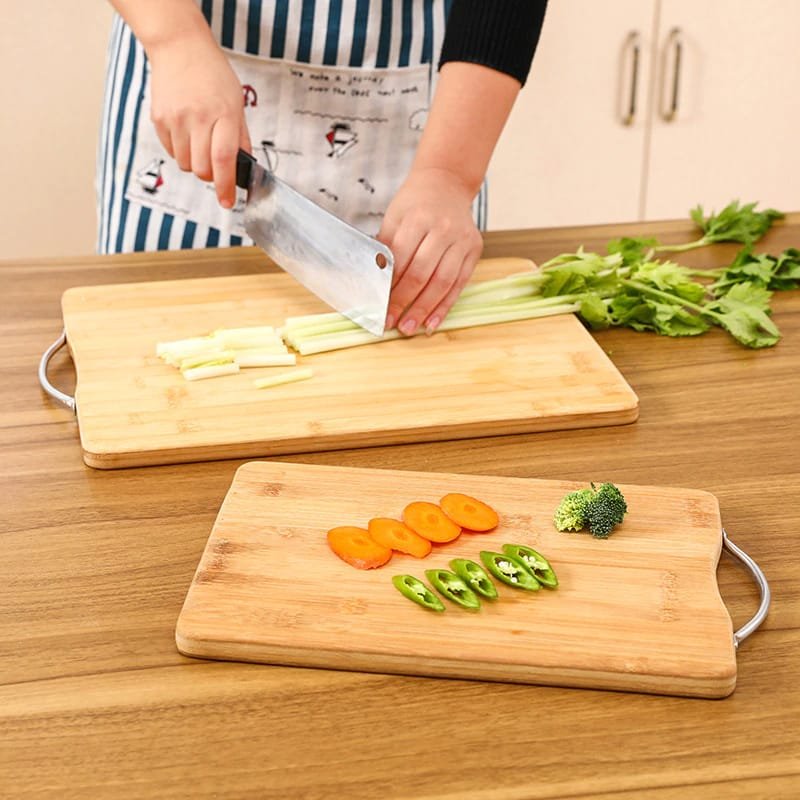 2 - Sided Wooden Bamboo Chopping Board | - Elegant Households KE