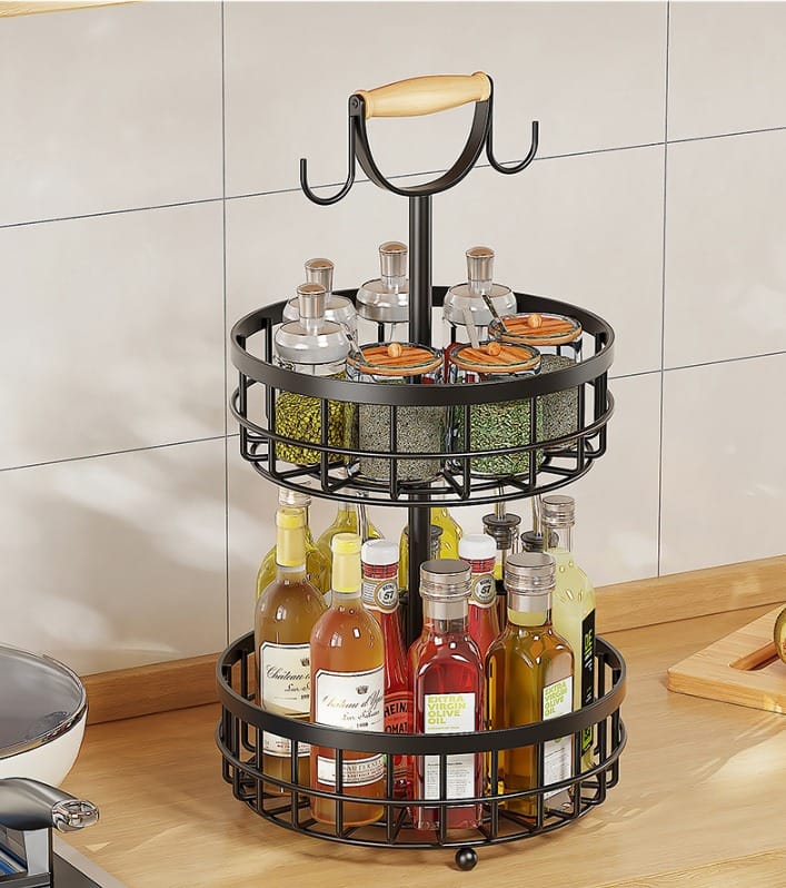 2 - Tier Detachable Nordic Fruit/Vegetable Rack | - Elegant Households KE
