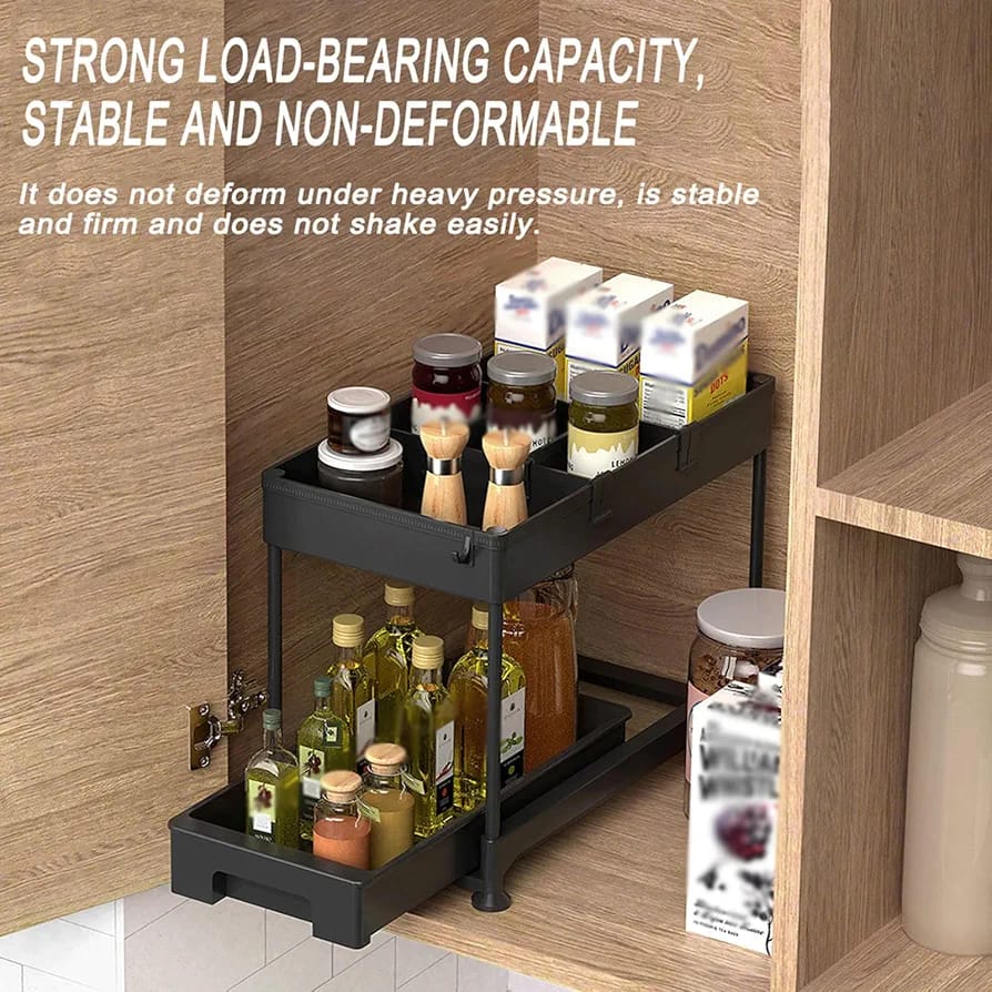 2-Tier Multi-Purpose Rack Kenya – Carbon Steel Storage Shelf Rack