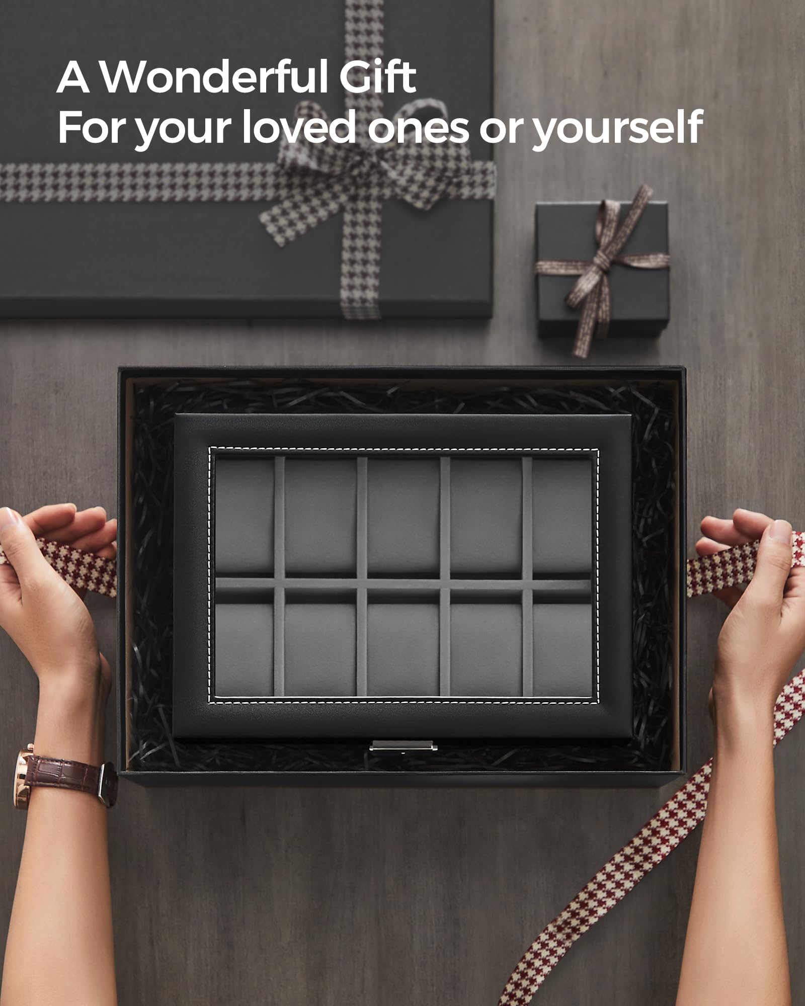 Watch Box Price in Kenya – 20 Slots Watch Organizer Storage Box