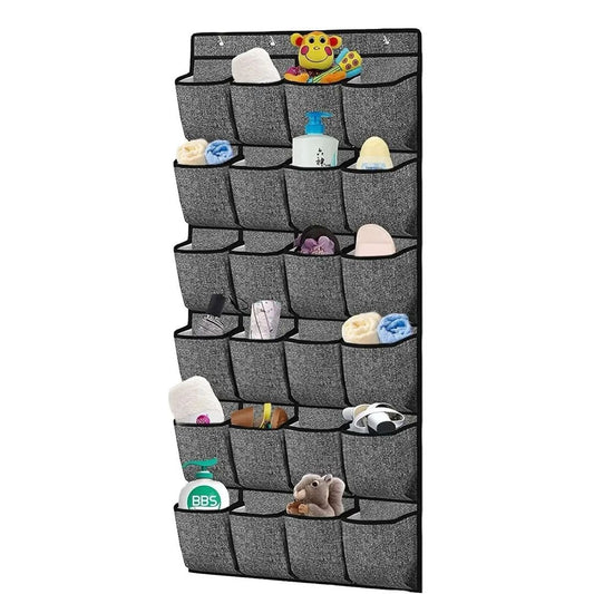 24 Pocket Shelf Wardrobe Storage Bag | - Elegant Households KE
