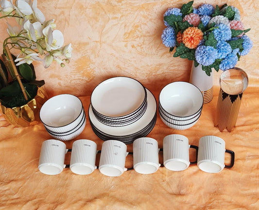 24pc Japanese Dinner Set | - Elegant Households KE