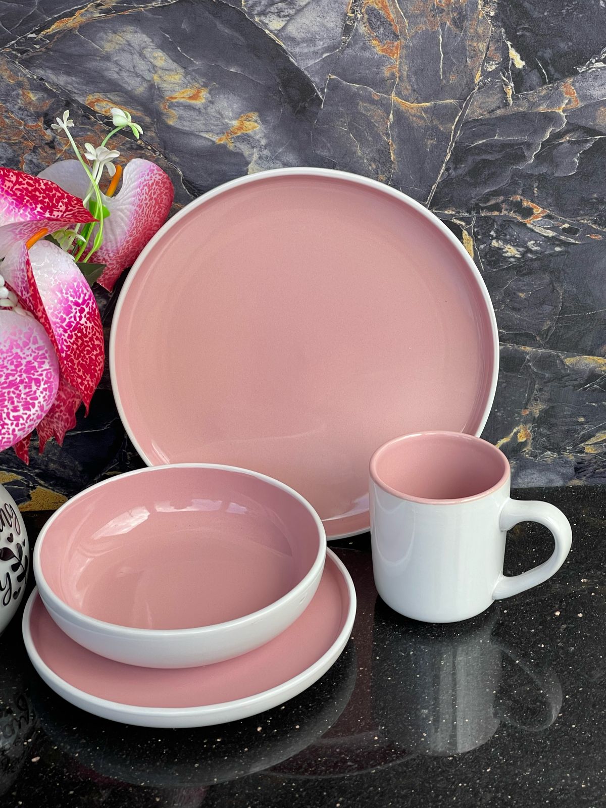 24pcs ceramic dinner sets | - Elegant Households KE