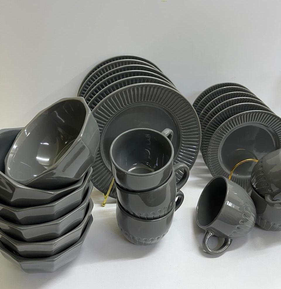 24pcs ceramic Dinner sets | - Elegant Households KE