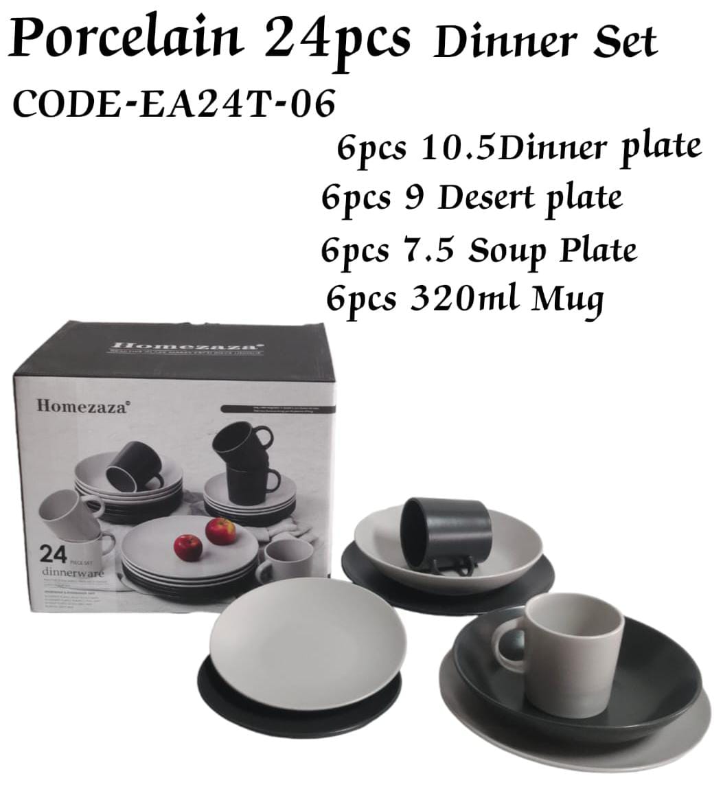 24pcs dinner set | - Elegant Households KE