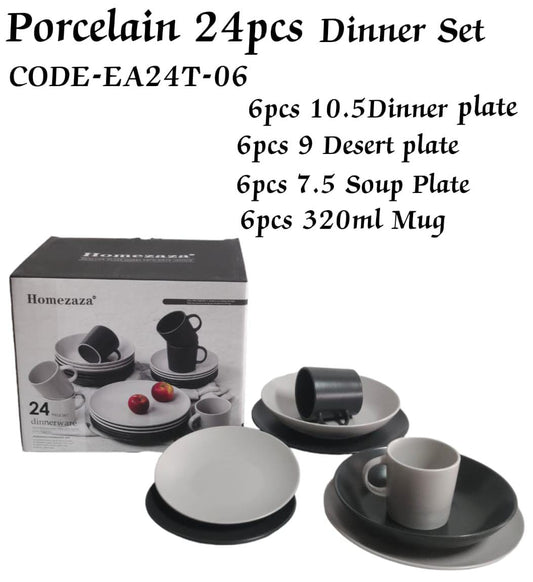 24pcs dinner set | - Elegant Households KE