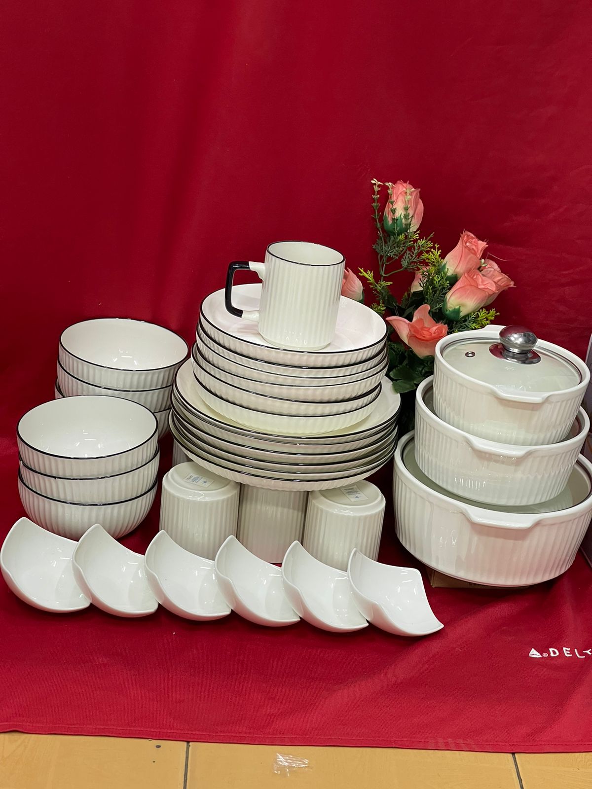 24pcs JAPANESE Dinner set  | - Elegant Households KE