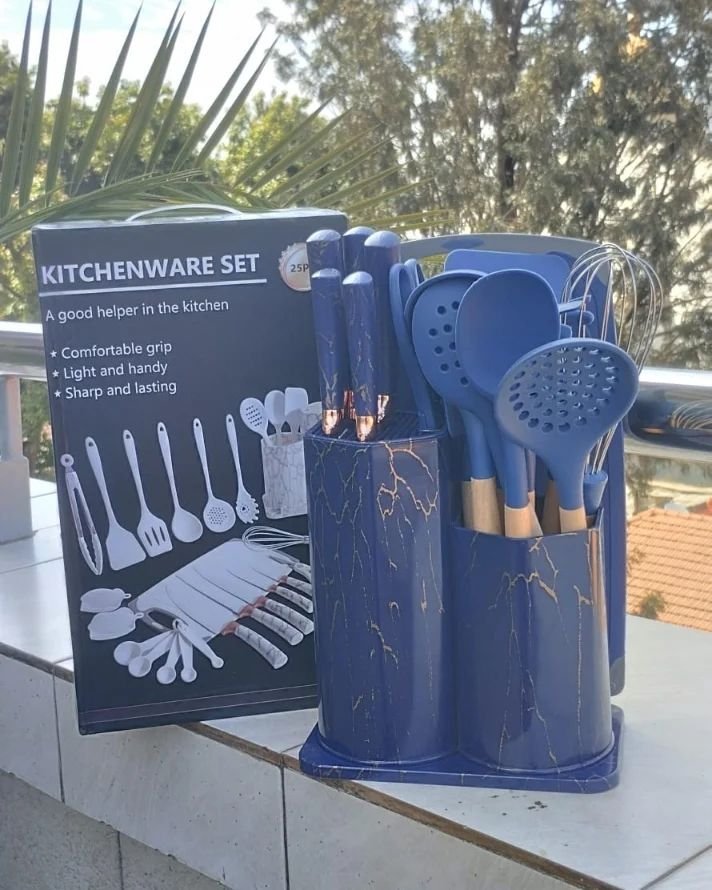 25pcs Kitchenware Set | - Elegant Households KE