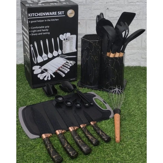 25pcs Kitchenware Set | - Elegant Households KE