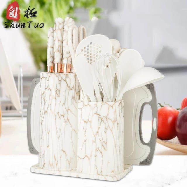 25pcs Silicone Spoons | - Elegant Households KE