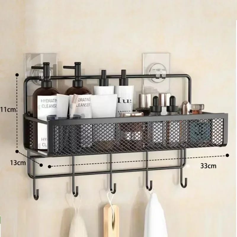 2pc set Portable Hanging Wall - mounted Storage Rack | - Elegant Households KE