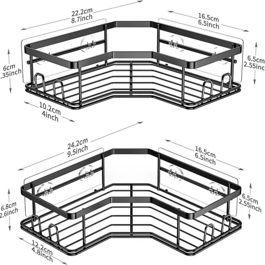 2pcs Corner Multipurpose Heavy Caddy Set | - Elegant Households KE