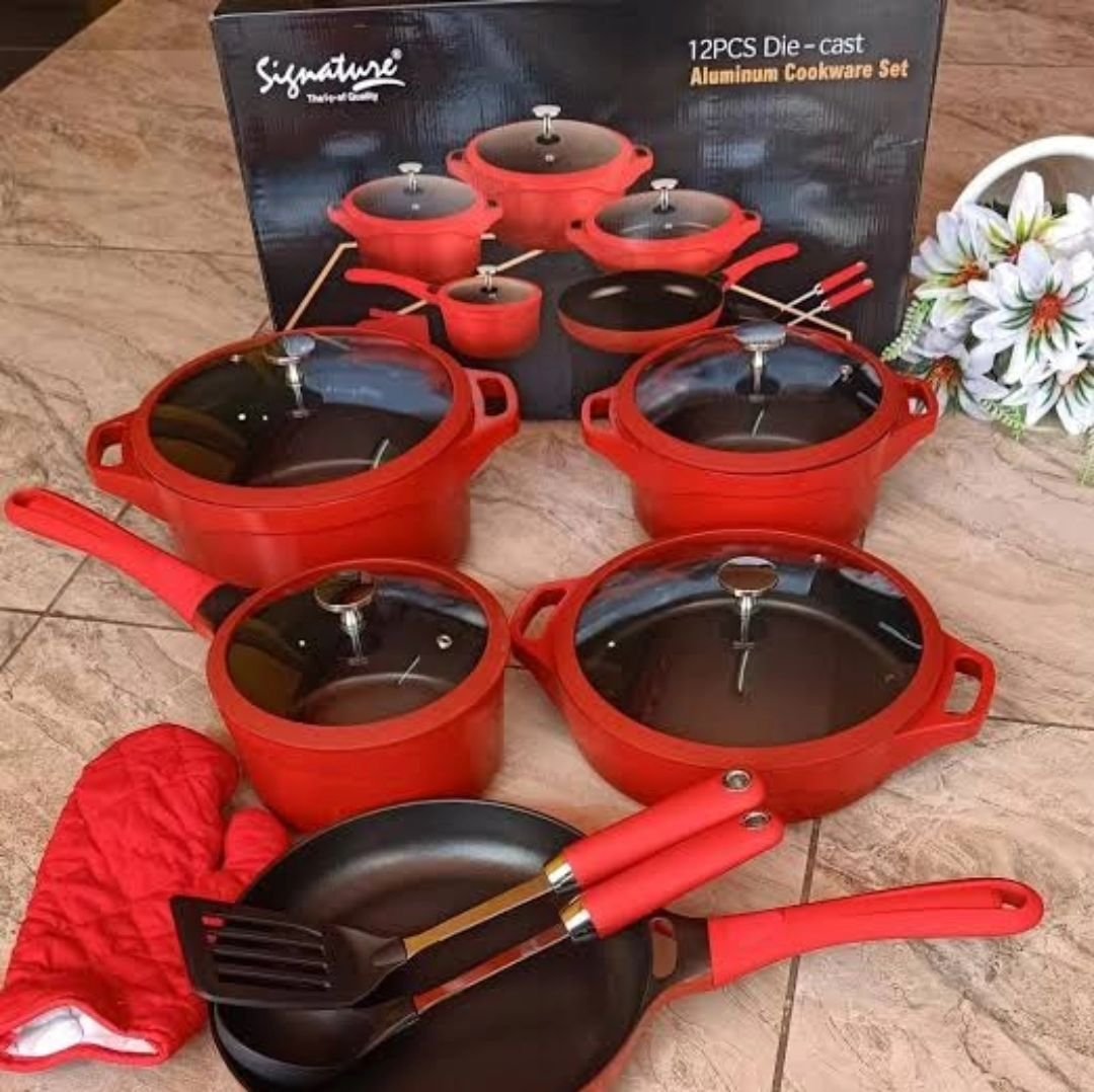 2pcs Die Cast Cookware Set | - Elegant Households KE