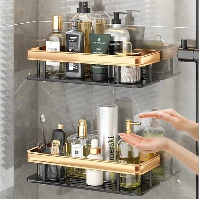 2pcs Double Bathroom Racks | - Elegant Households KE