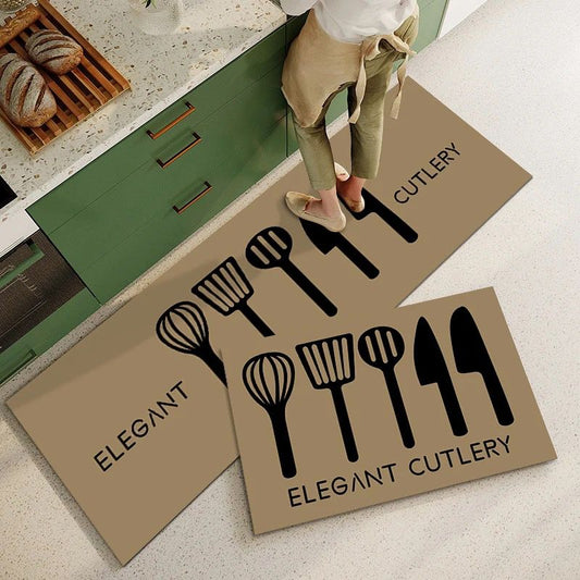 2pcs Kitchen Anti - slip Mats | - Elegant Households KE