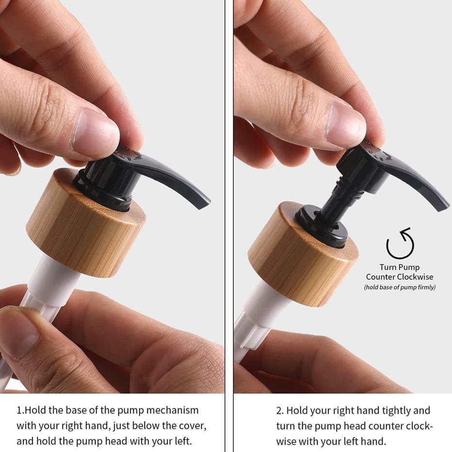 2pcs Refillable Soap dispenser | - Elegant Households KE