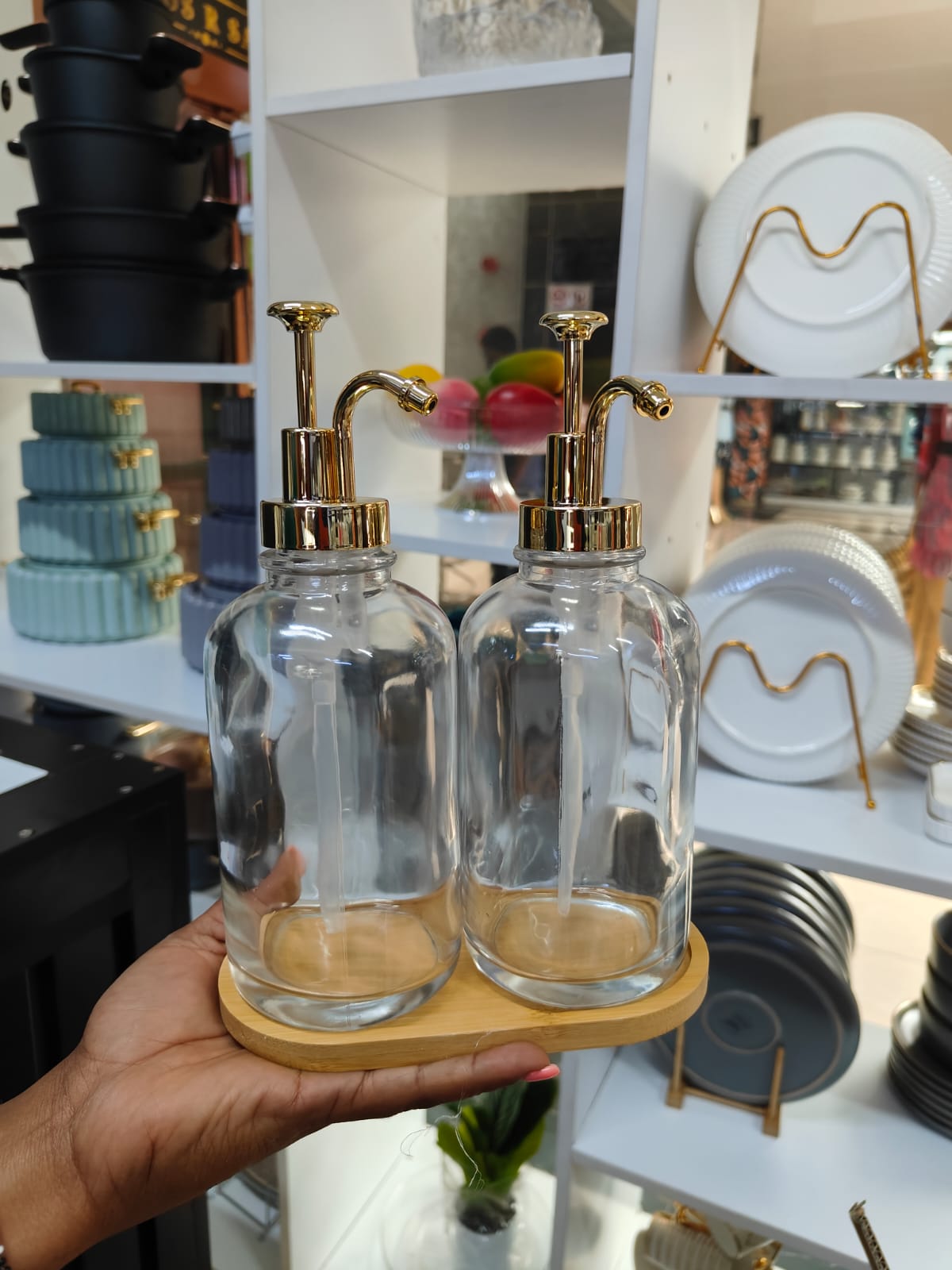 2pcs set coffee syrup dispenser | - Elegant Households KE