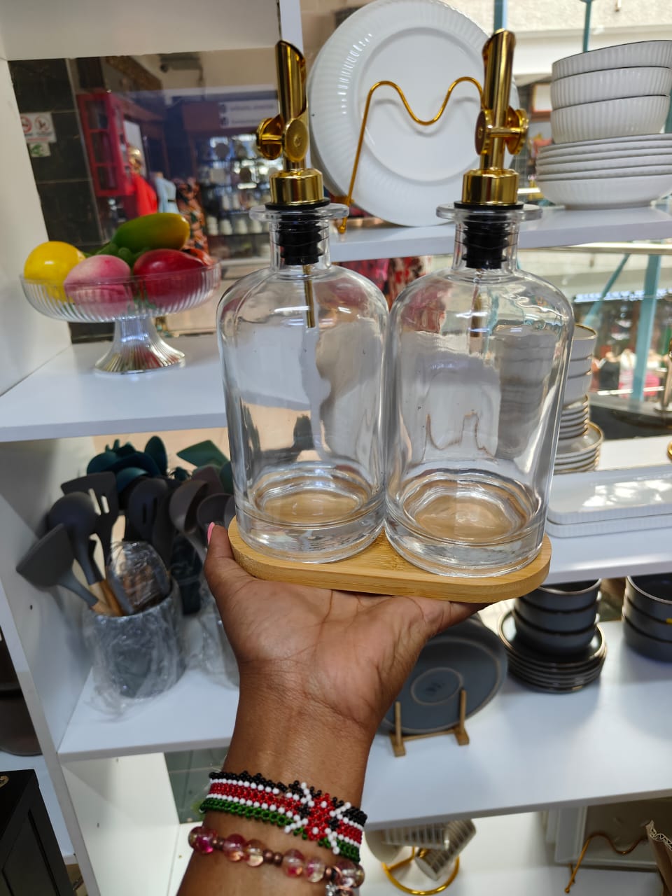 2pcs set dispenser | - Elegant Households KE