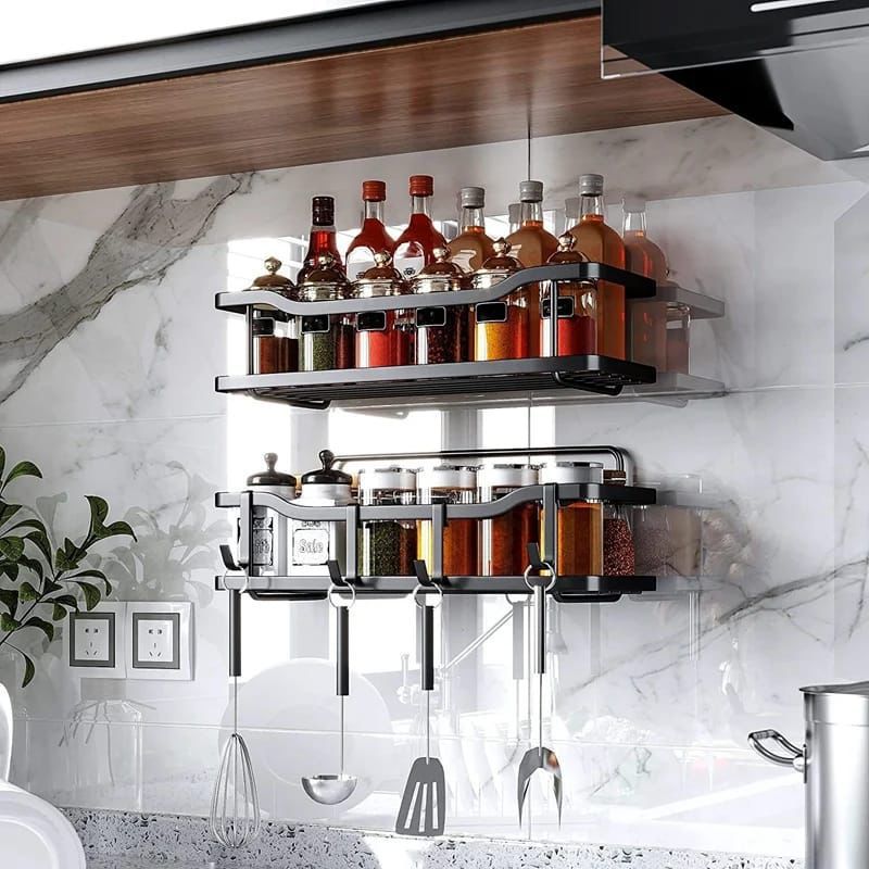 2pcs Shower caddy shelf/Bathroom organizer | - Elegant Households KE