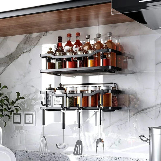 2pcs Shower caddy shelf/Bathroom organizer | - Elegant Households KE
