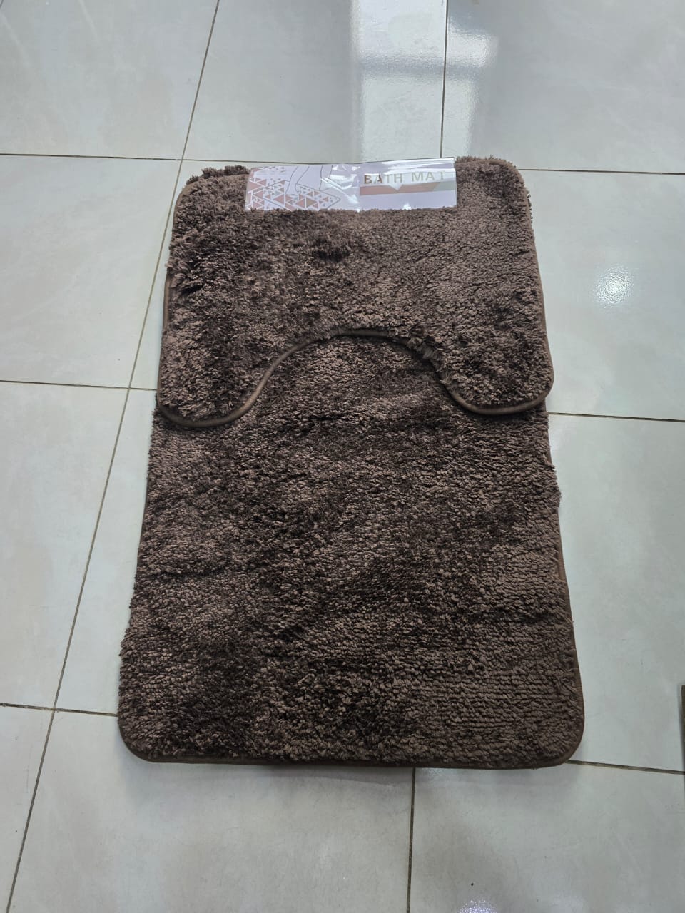 2pcs Ultra - Soft Plush Bath Mat Set | - Elegant Households KE