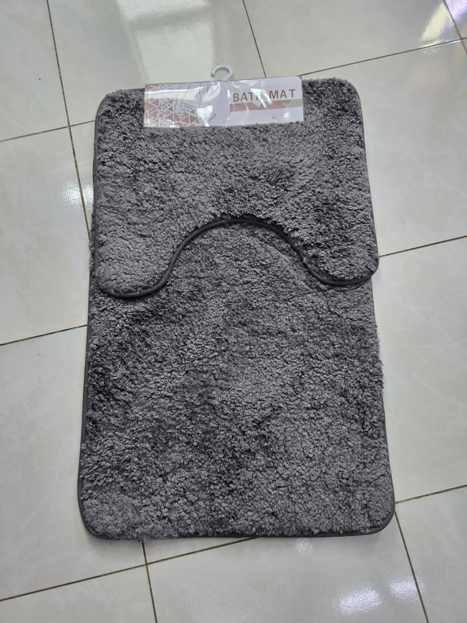 2pcs Ultra - Soft Plush Bath Mat Set | - Elegant Households KE