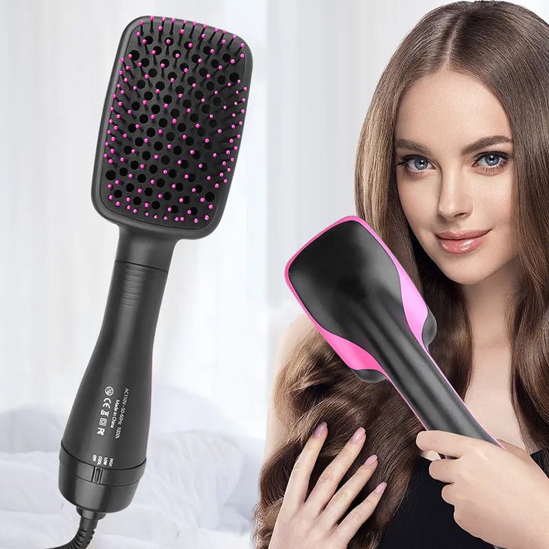 3 - in - 1 Hair Straightener Brush | - Elegant Households KE