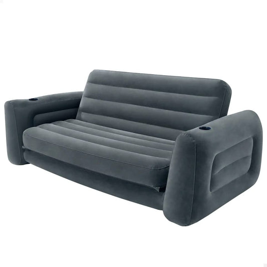 3 seater Intex Inflatable Pull - Out Sofa PLUS FREE Electric / Manual PUMP | - Elegant Households KE