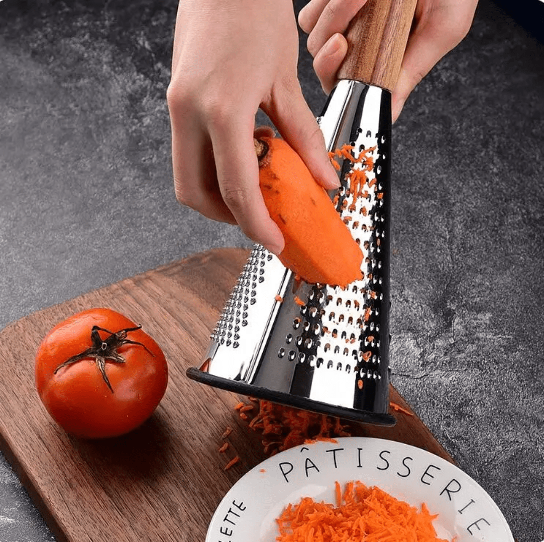 3 Sided manual vegetable shredder/grater | - Elegant Households KE