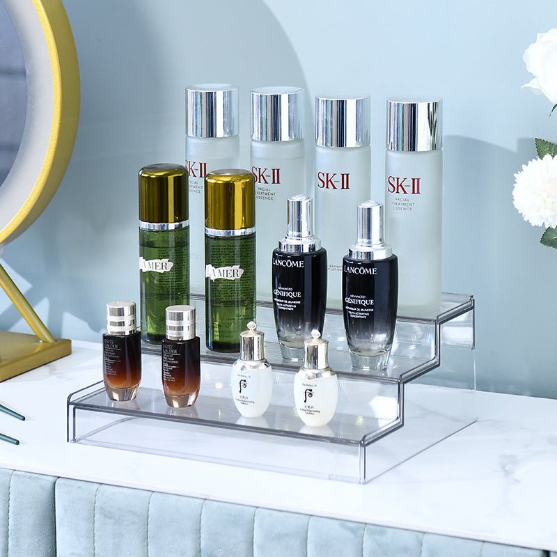 3 tier Expandable acrylic Rack | - Elegant Households KE