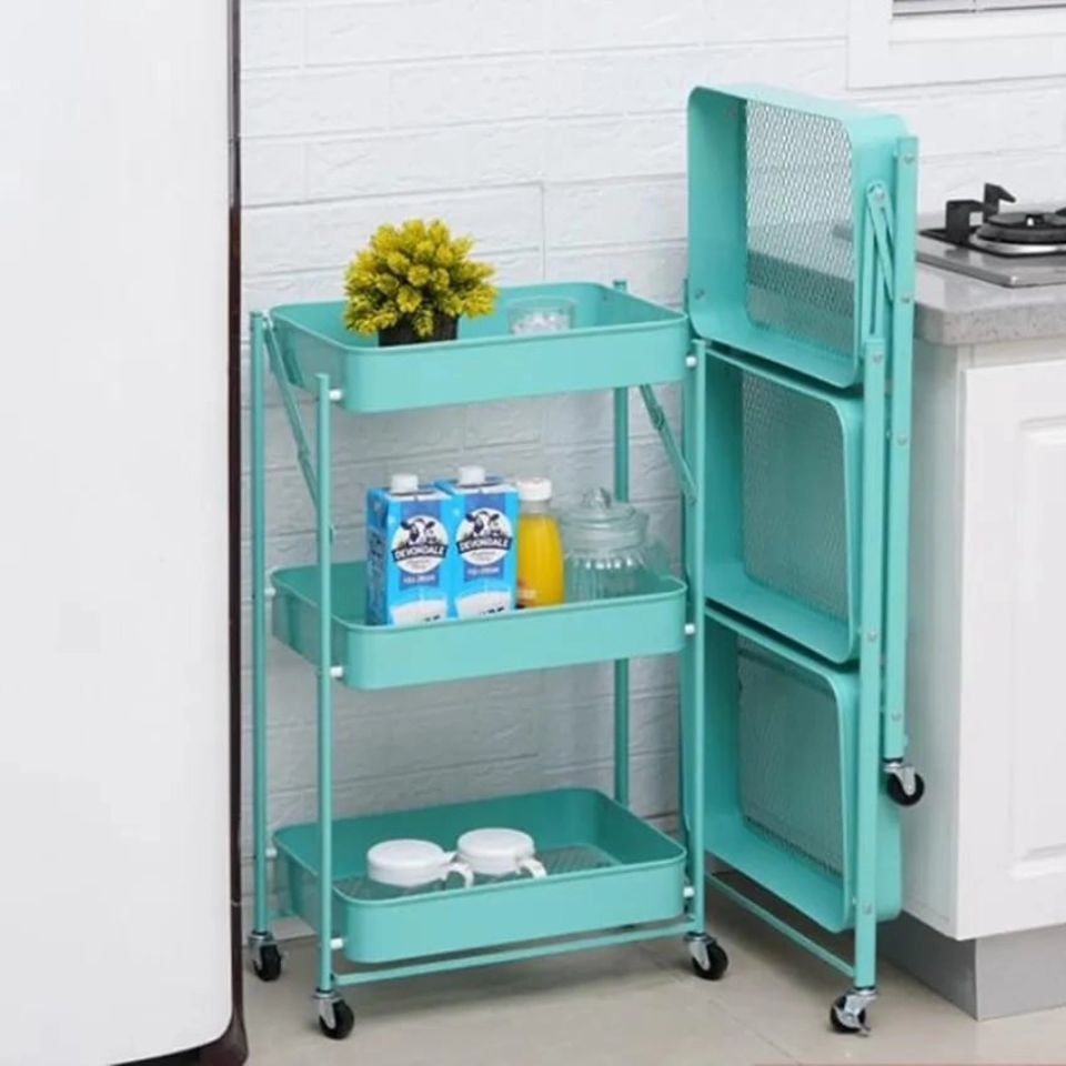 3 Tier Movable Trolley/Rack | - Elegant Households KE