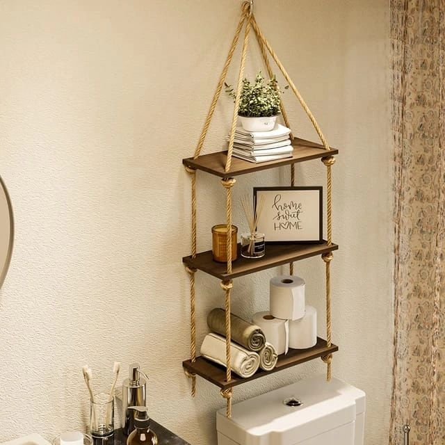 3 Tier Wooden Floating Shelf | - Elegant Households KE
