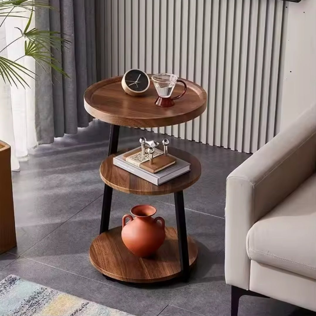 3 Tier Wooden Side Table | - Elegant Households KE